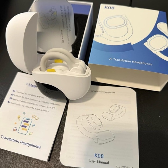 NEW Headphones IA Translators 4-in-1: 144+ Languages, IPX7, Bluetooth - Picture 11 of 12